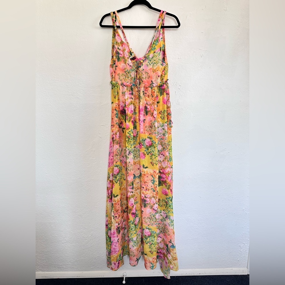 For Love And Lemons Floral High Low Dress - Picture 5 of 10